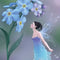 Forget Me Not by Rachel Anderson Yoga 910 2-in-1 14in Touch-Screen Skin